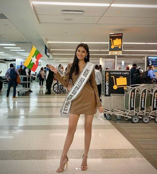 Hoa hậu Myanmar không dám về nước sau khi thi Miss Universe