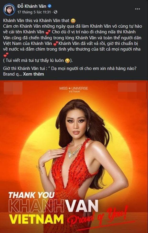 Hoa hậu Khánh Vân nhận nhầm hot girl Khánh Vân là em dù bằng tuổi