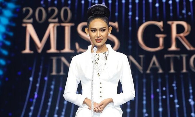 Hoa hậu Myanmar không biết đi đâu về đâu khi Miss Universe kết thúc