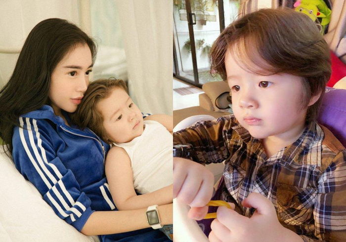 Hoàng tử lai nhà Elly Trần gây sốt với góc nghiêng siêu thực