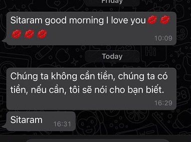 Xúc động tin nhắn giữa tâm dịch của bố mẹ chồng Ấn gửi con dâu Việt