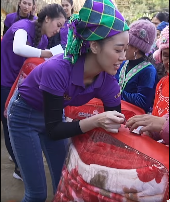 Khánh Vân được chọn xuất hiện trong teaser quảng bá Miss Universe