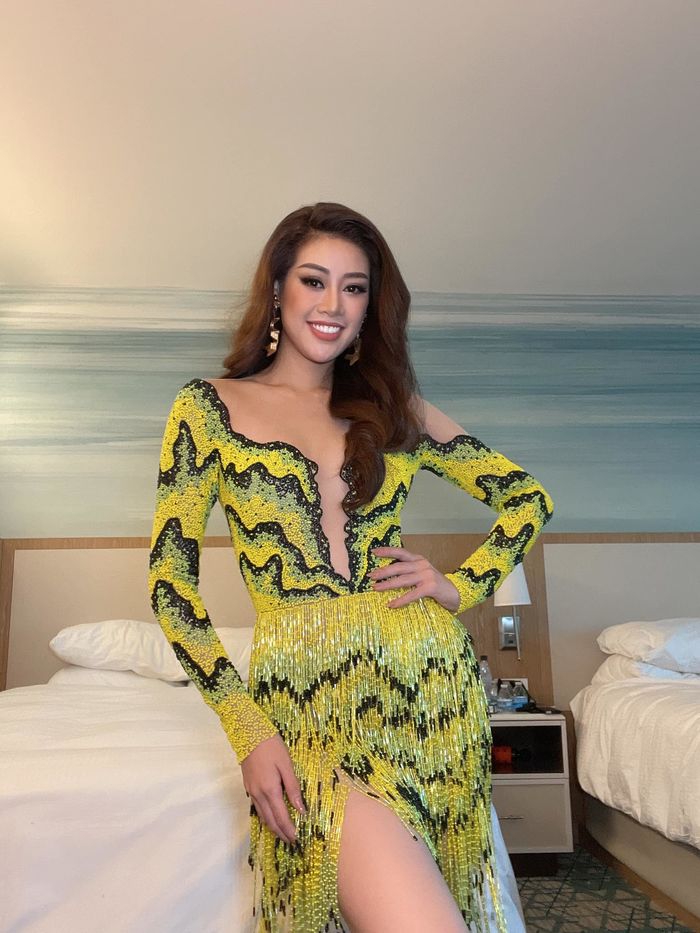 Khánh Vân được chọn xuất hiện trong teaser quảng bá Miss Universe
