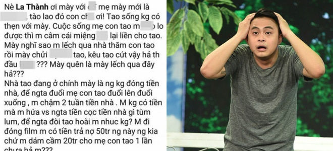 La Thành lên tiếng về ồn ào bội bạc, bỏ mặc vợ con