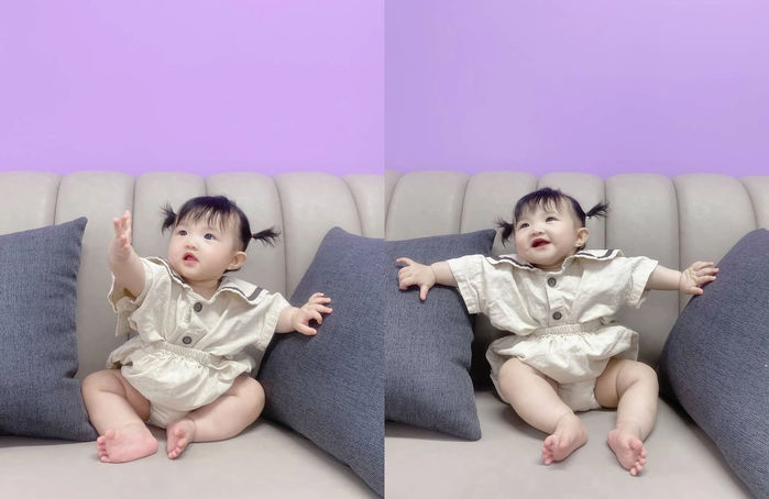 Loạt khoảnh khắc cực yêu của ái nữ nhà Đông Nhi khi no sữa