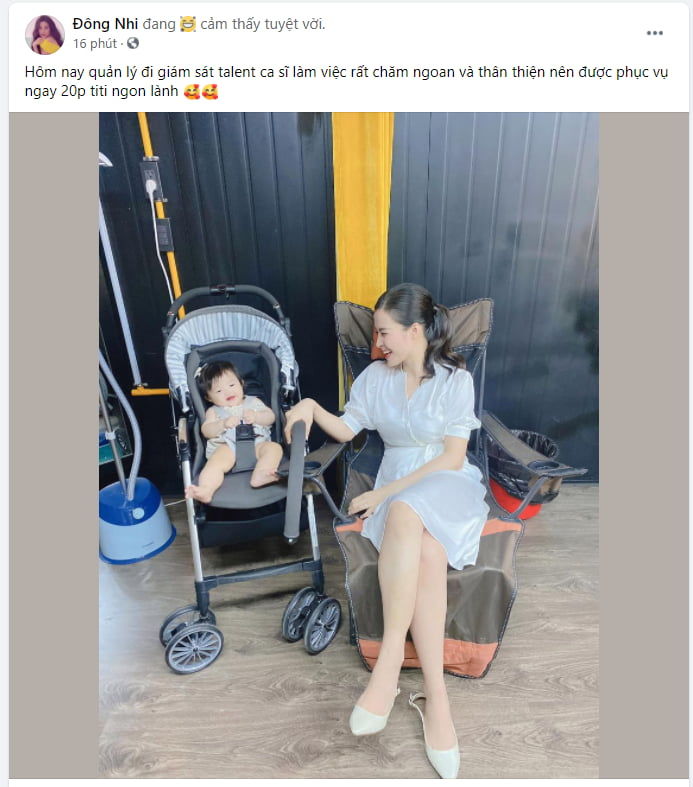 Mới 6 tháng tuổi, con gái Đông Nhi đã nắm giữ nhiều chức vụ đặc biệt