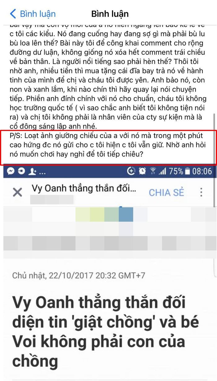 Mới phản pháo bà Hằng, Vy Oanh lại bị đào bới dĩ vãng