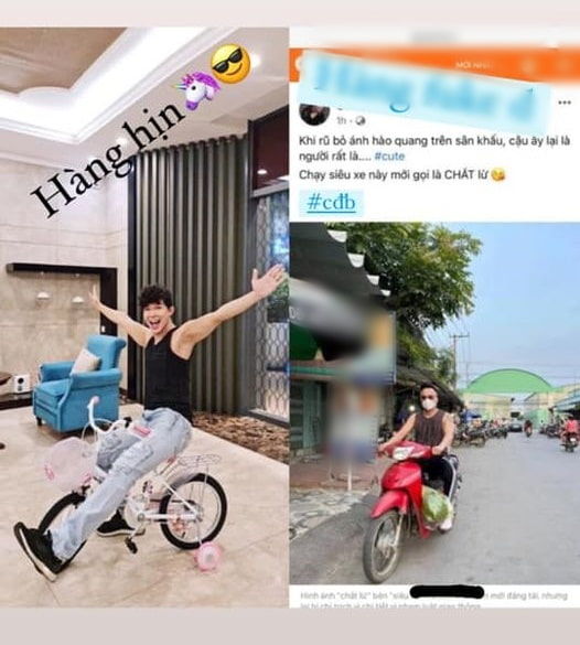 Cao Thái Sơn không đội mũ bảo hiểm khi lái xe, Nathan Lee mỉa mai