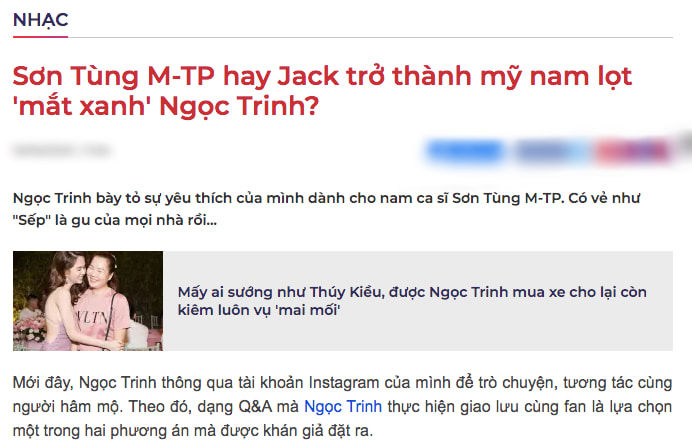 Nathan Lee gọi Ngọc Trinh là yêu nhền nhện, yêu cầu tránh xa Sơn Tùng