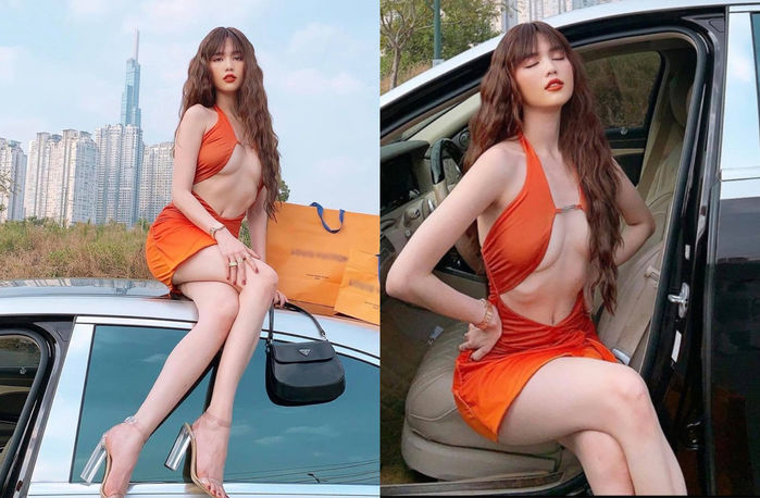 Ngọc Trinh hở ngày càng bạo nhưng cũng ngày càng giống Can Lộ Lộ