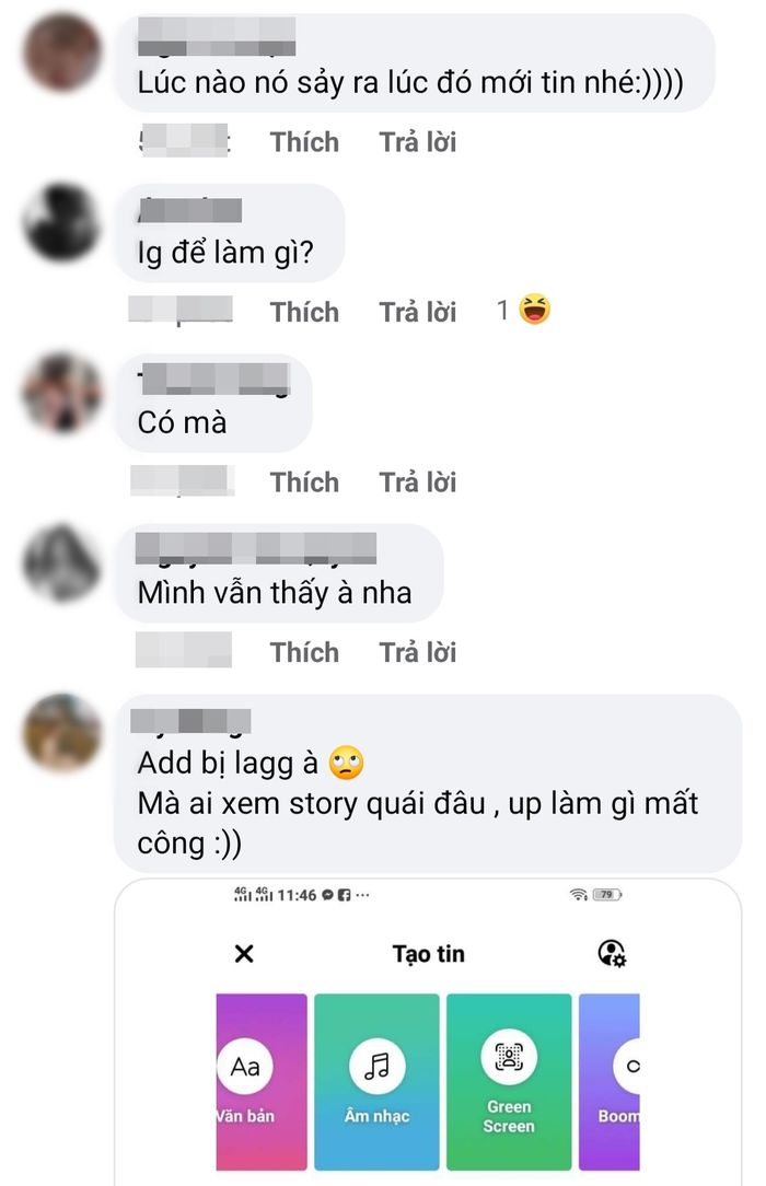 Người dùng hệ điều hành Android hết được up nhạc lên story Facebook?