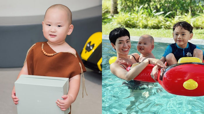 Những nhóc tì Vbiz lăm le cướp ngôi độ hot của cả bố mẹ