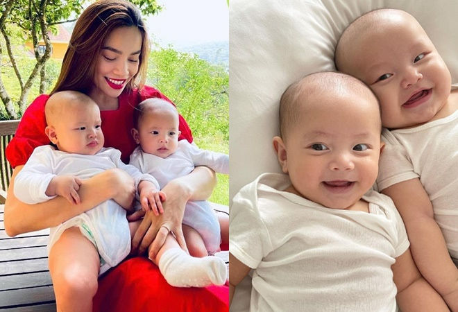 Những sao Việt là fan cuồng của hai cục kim cương sinh đôi nhà Hà Hồ