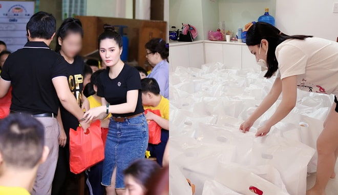 Nữ ca sĩ ở biệt thự 200 tỷ lên tiếng về chuyện nhận quyên góp