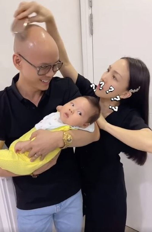 Phan Đinh Tùng cưới vợ mỹ nhân, sinh 2 con tóc dày khác hẳn gen bố