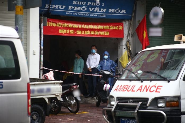 Phong tỏa hẻm 404 Nguyễn Đình Chiểu vì liên quan ca dương tính lần 1