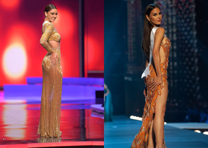 Amanda Obdam dừng Top 10 nghi vì đạo nhái: Hết dáng pose đến quốc phục