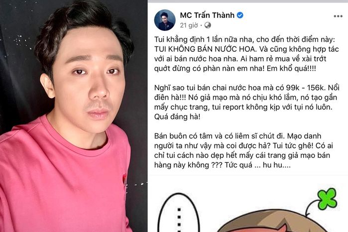 Sao Việt bị giả mạo để bán hàng: Ca của Trường Giang sốc nhất