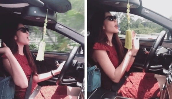 Sao Việt bị phản ứng vì lái xe bất cẩn: Ngọc Trinh còn bị chê kém sang