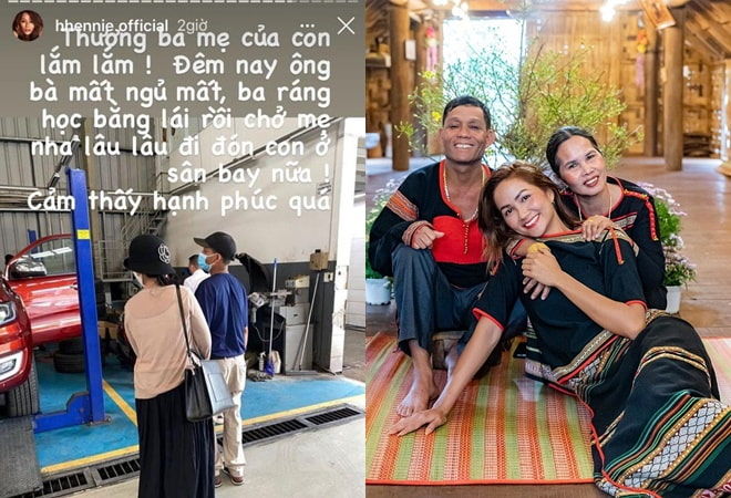 Sao Việt chi tiền khủng tậu xế hộp tặng bố mẹ: H'Hen Niê mạnh tay nhất