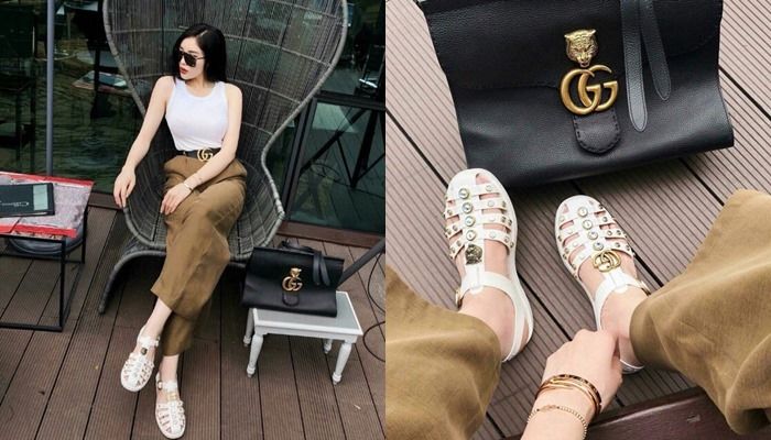 Sao Việt diện hàng hiệu lại bị nhầm là đồ chợ: Ngọc Trinh bị nghi nổ