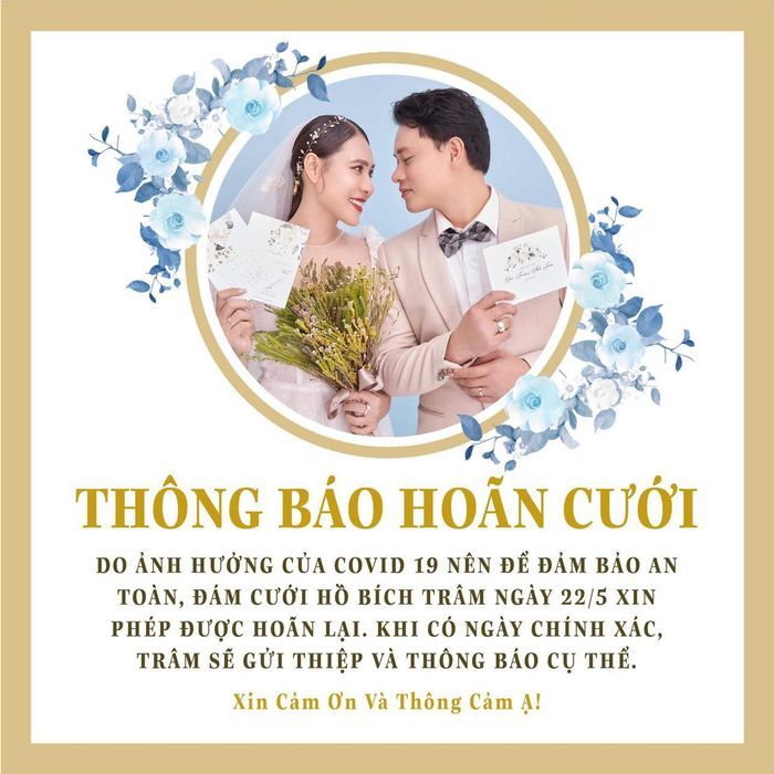 Sao Việt dời cưới để chống dịch: có người hoãn đến 3 lần
