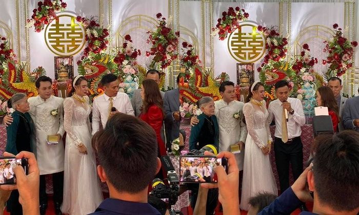 Sao Việt ở Quảng Ngãi đám cưới: Hồ Bích Trâm giữ khoảng cách vì dịch