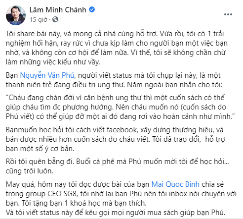 Nam sinh bị nan y giai đoạn cuối, lạc quan viết sách để đời