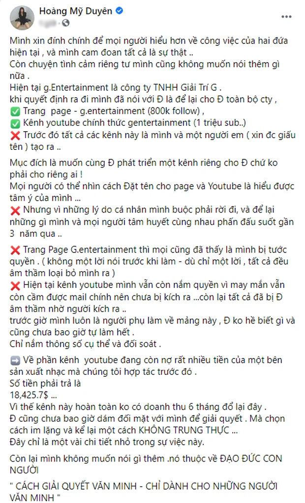 Trang Trần bênh vực Đạt G: Cả hai độc thân, thương yêu là bình thường