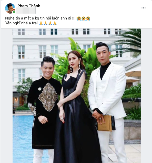 Võ Hạ Trâm và các sao Việt khóc thương, tiễn biệt NTK Nhật Dũng