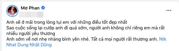 Võ Hạ Trâm và các sao Việt khóc thương, tiễn biệt NTK Nhật Dũng