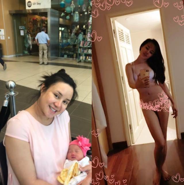 Không còn mẹ sề, Vy Oanh mang bầu lần 3 thon gọn nhờ bí quyết riêng