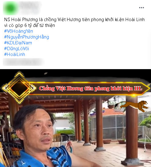 Xôn xao tin chồng Việt Hương tiên phong khởi kiện Hoài Linh