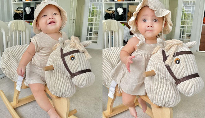 1/6 đầu tiên của các con nhà Hà Hồ, riêng Subeo khui quà bên Suchin