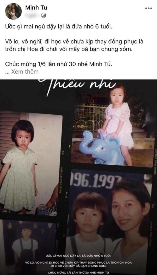 Sao Vbiz đồng loạt khoe ảnh ngày bé nhân dịp Quốc tế Thiếu nhi 1/6