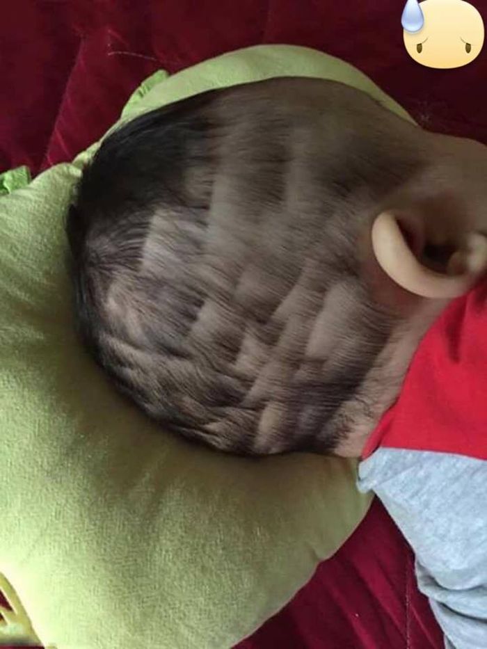 Bà mẹ trị cậu con trai thích ra đường mùa dịch bằng “quả đầu” xấu lạ