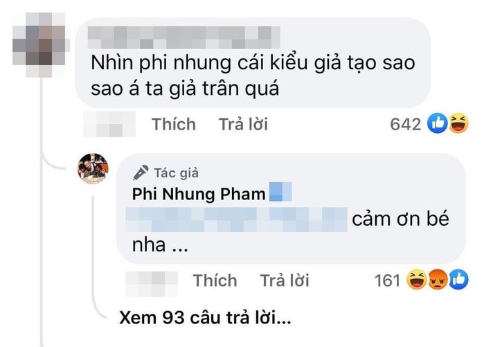 Bị chê giả tạo, sao Việt đáp trả liền tay: Phi Nhung cảm ơn anti-fan