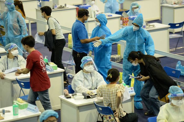 Phát hiện ca nhiễm nCoV ở TP.HCM từng đi tiêm vắc xin