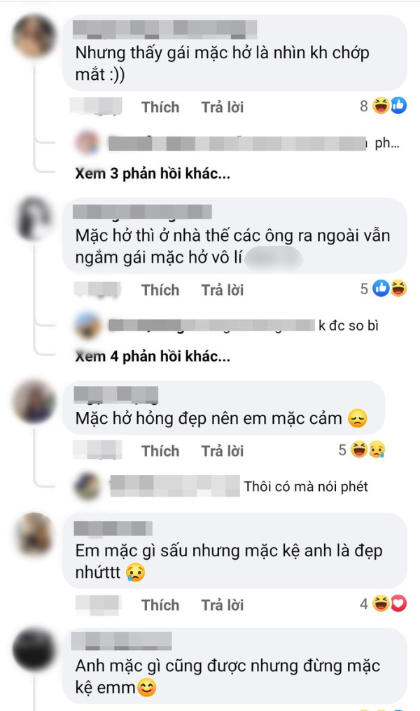 Các ông chồng: Em mặc gì cũng đẹp nhưng mặc hở là... auto ở nhà