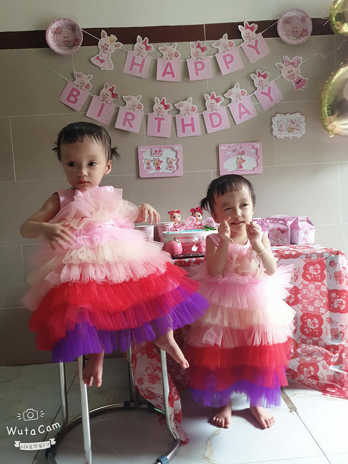 Sinh nhật 2 tuổi: Trúc Nhi - Diệu Nhi đã chạy nhảy, bi bô nói chuyện