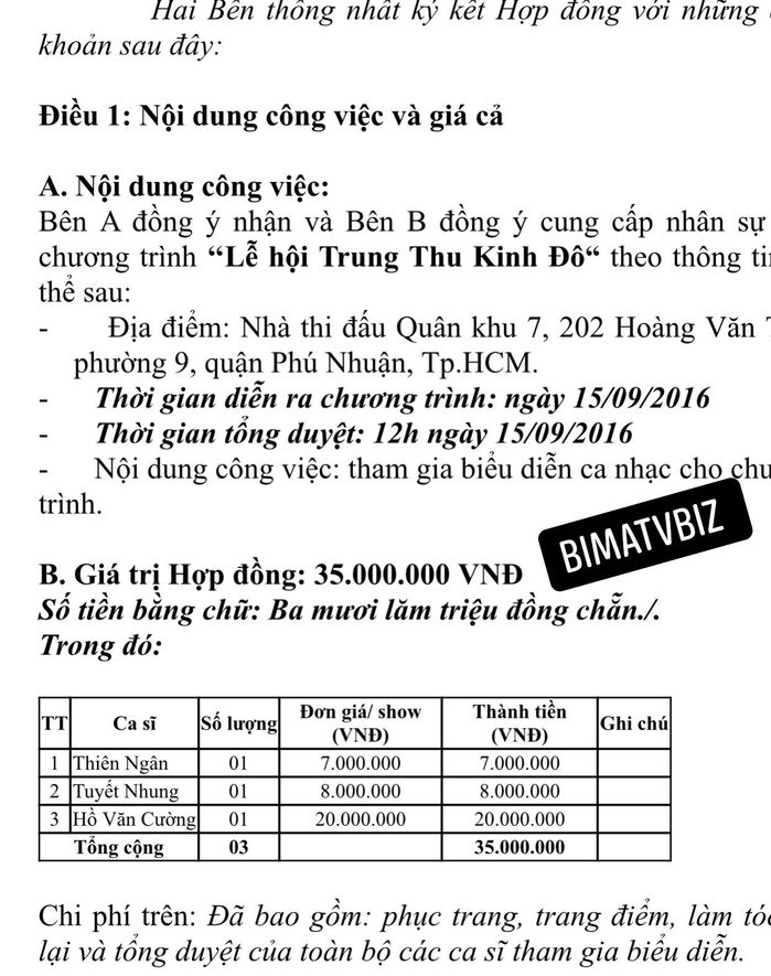 Cát xê của sao nhí: Hồ Văn Cường thua Phương Mỹ Chi đến 5 lần