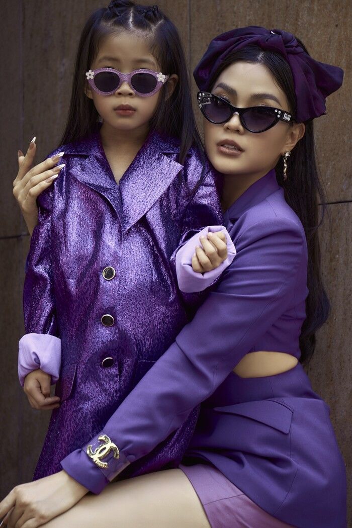 Chỉ mới 5 tuổi nhưng ái nữ nhà Á hậu Diễm Trang đã ra dáng fashionista