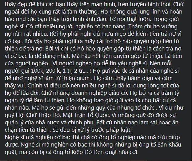 Duy Mạnh phơi bày góc khuất Vbiz: Nghệ sĩ quyên góp từ thiện để trả nợ