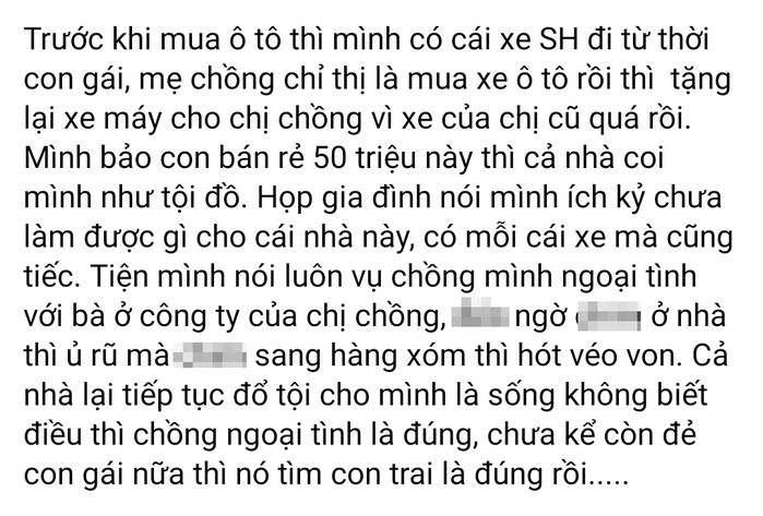 Gặp trúng con dâu cao tay, nhà chồng khôn lỏi đành phải tắt đài