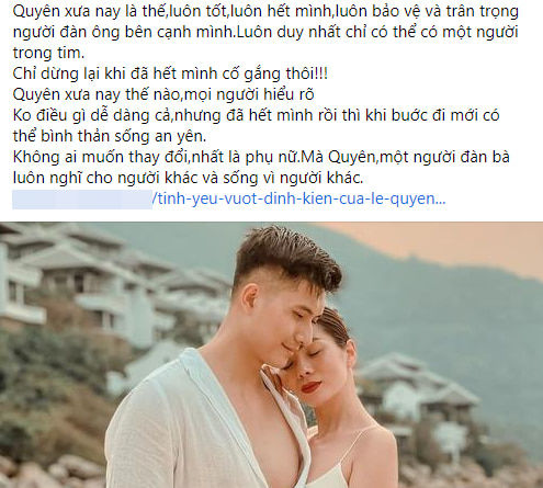 Gia đình chồng cũ ẩn ý nhắn Lệ quyên: Không thành thật khó tồn tại
