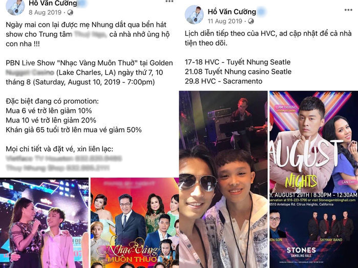 Giữa scandal, quản lý bày tỏ tình cảm dành cho Phi Nhung, Hồ Văn Cường