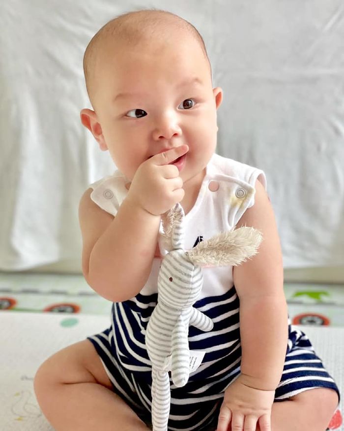 Cuộc sống Hà Hồ mất tự do khi có 2 cục vàng, tức khi like ảnh thua con