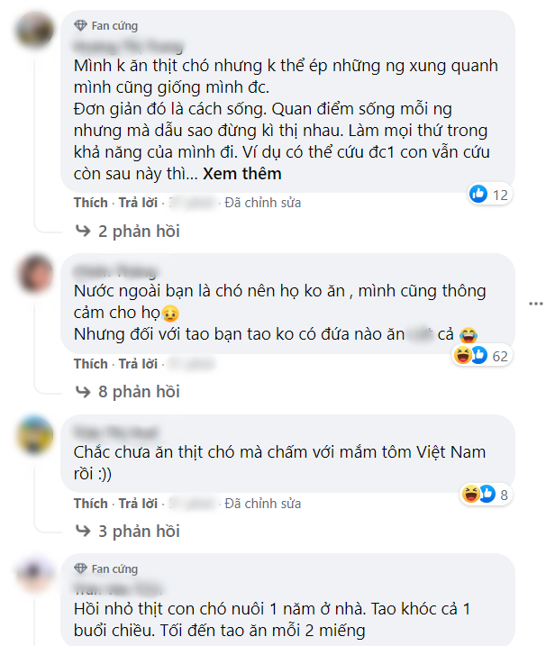 Mẫu Tây lên án việc ăn thịt chó: Ăn hay không đến lượt cô lên tiếng à?