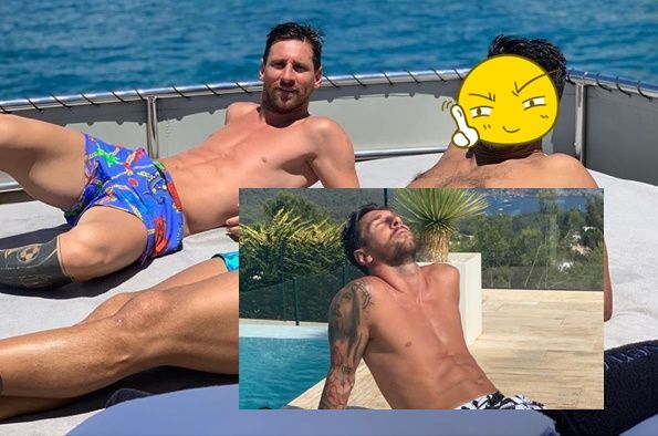 Messi khoe body siêu đỉnh ở tuổi U40, dàn trai xung quanh chẳng kém