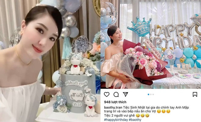 Mỹ nhân Việt được ông xã đại gia tổ chức tiệc sinh nhật hoành tráng